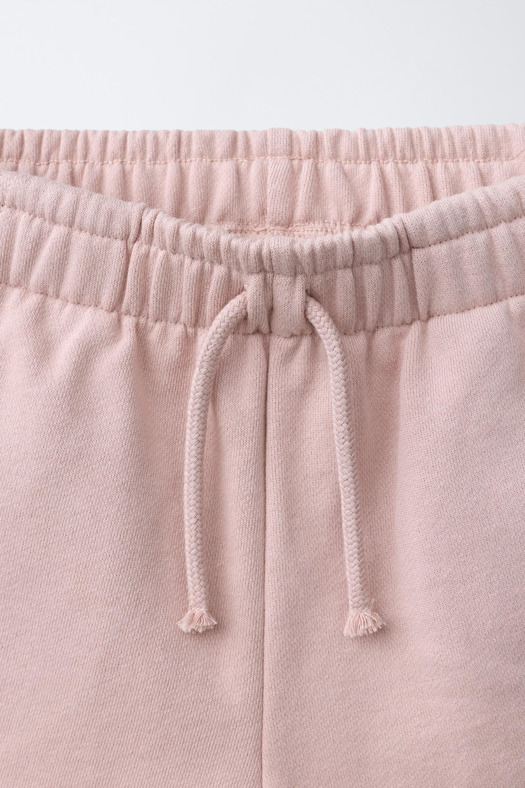 BERMUDA FELPA PARCHE ESTRELLAS / Rosa lavado - Zara фото 3