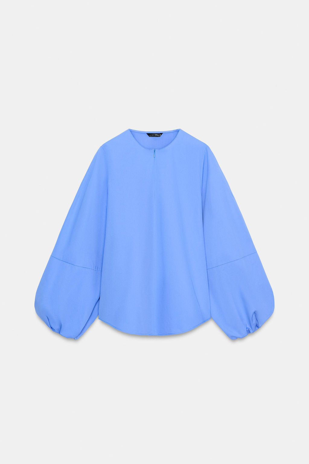 POPLIN BALLOON SLEEVE SHIRT - Zara фото 8