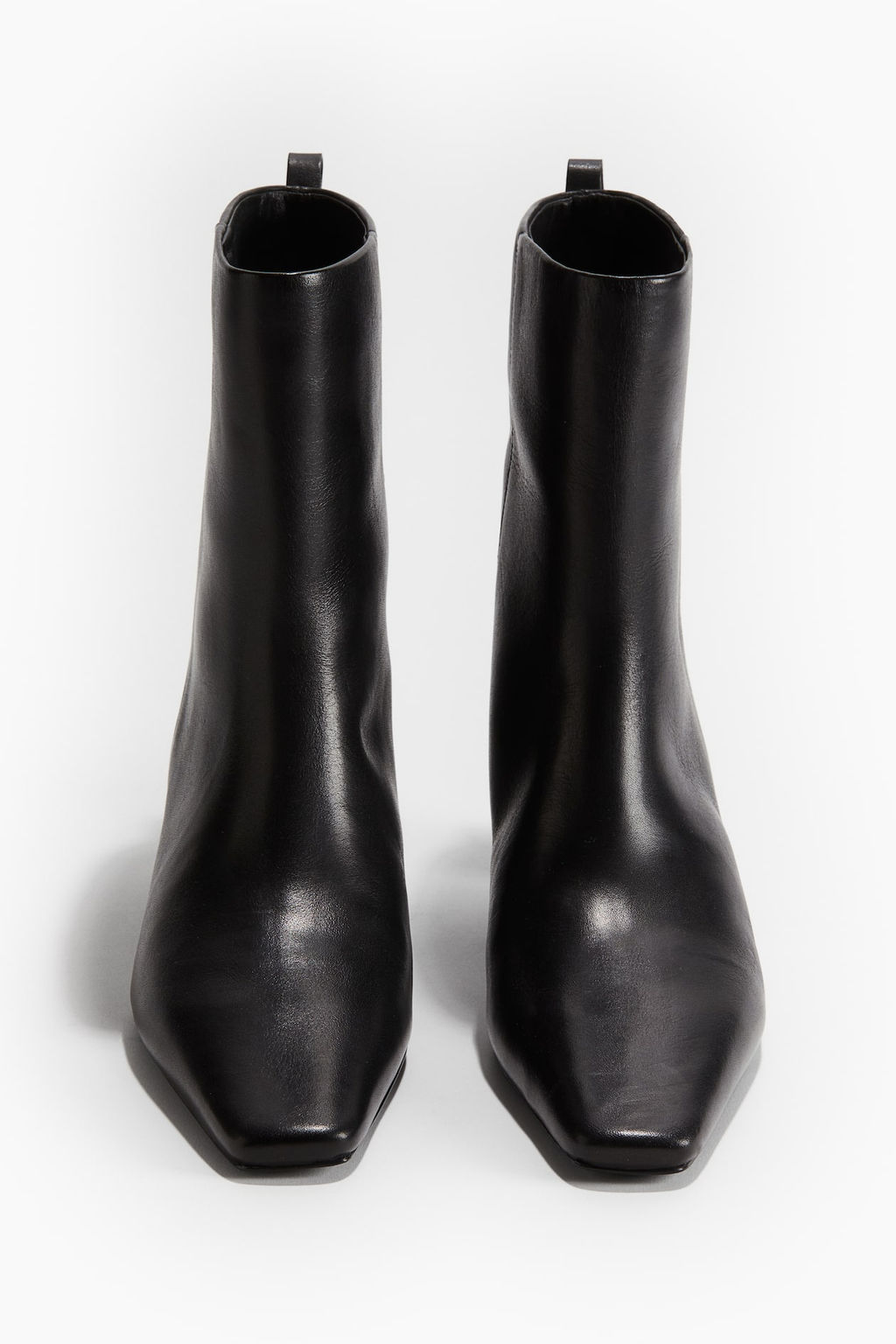 Botines de piel con tacon - H&m фото 5