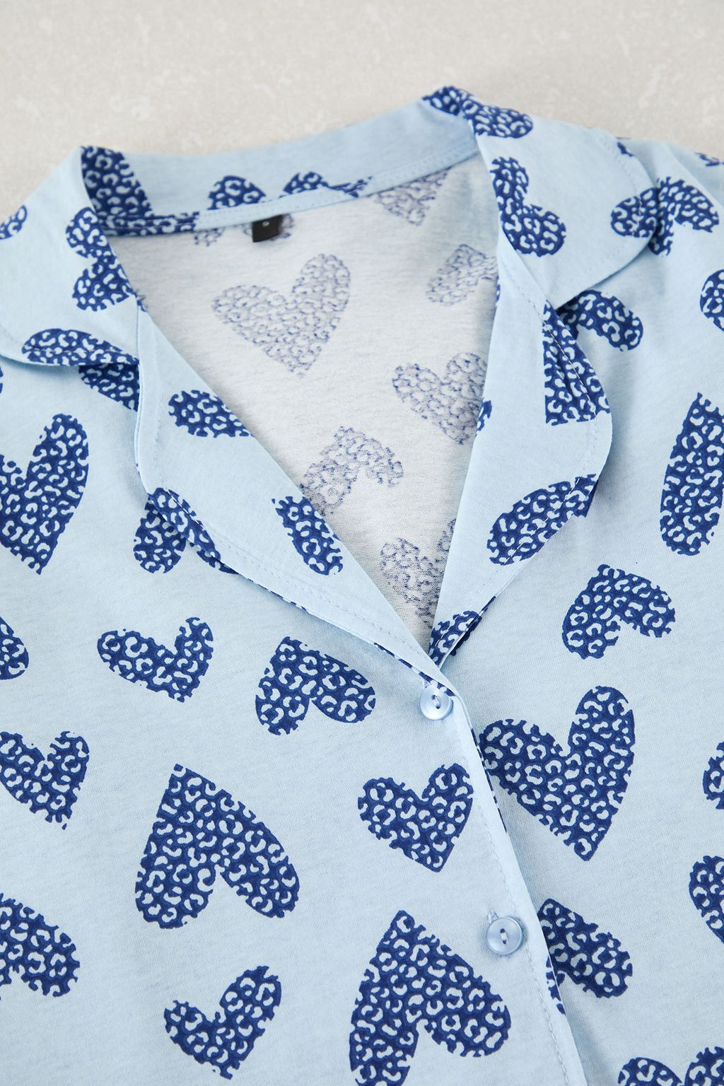 Trendyolmilla Pembe %100 Pamuklu Leopar Kalpli Orme Pijama Tak?m? THMAW25PT00142 фото 6