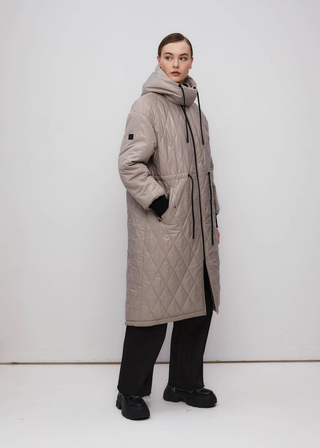 Парка женская арт. 316W - Ultramarine фото 2