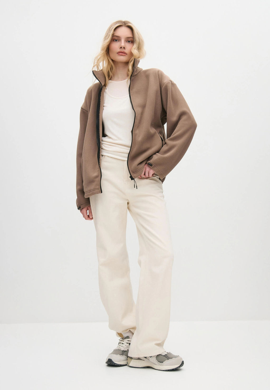 Толстовка oversize 26234-545 флис - Avese фото 9