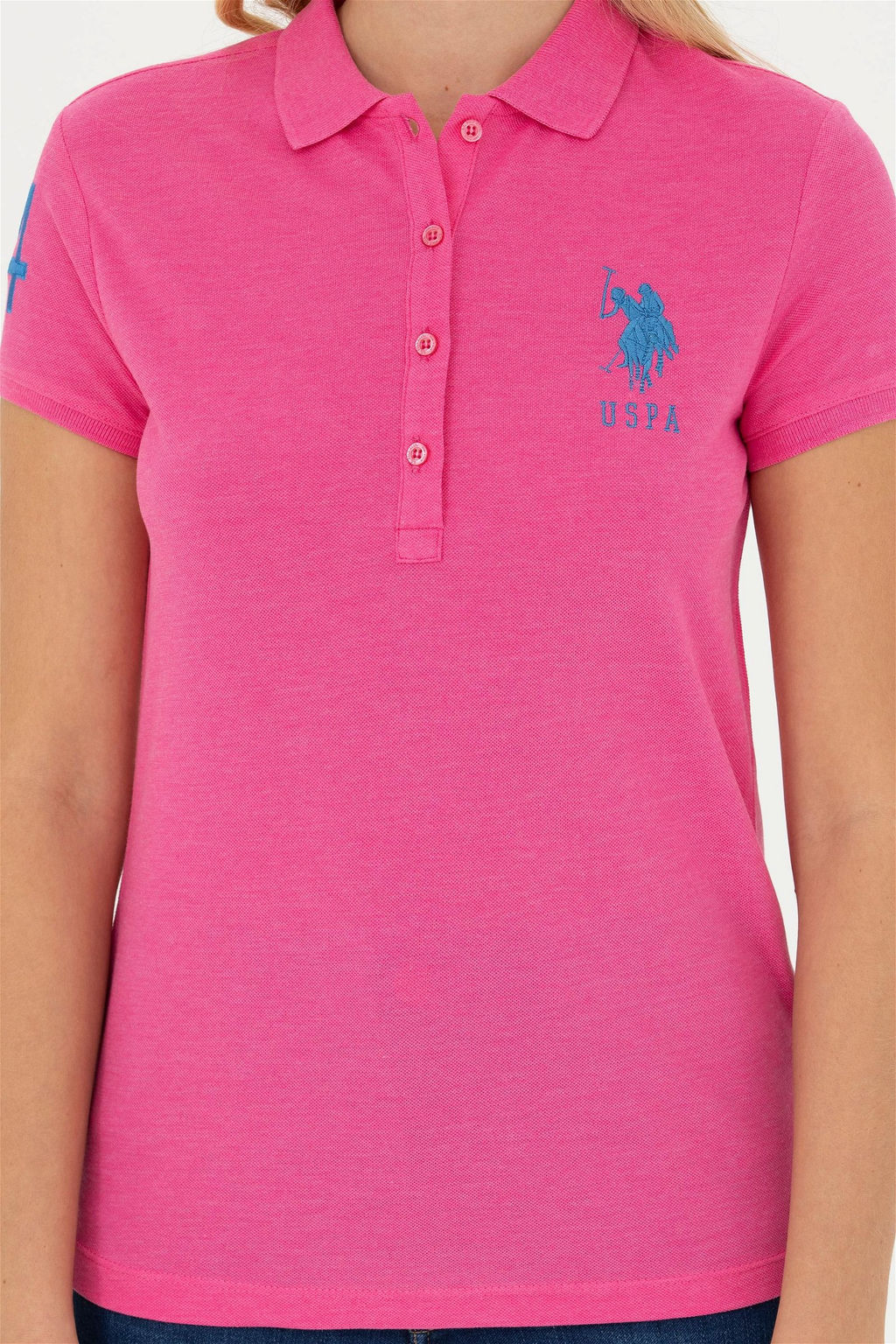 Kad_n Fu_ya Basic Polo Yaka Ti__rt - U.s. polo assn фото 6