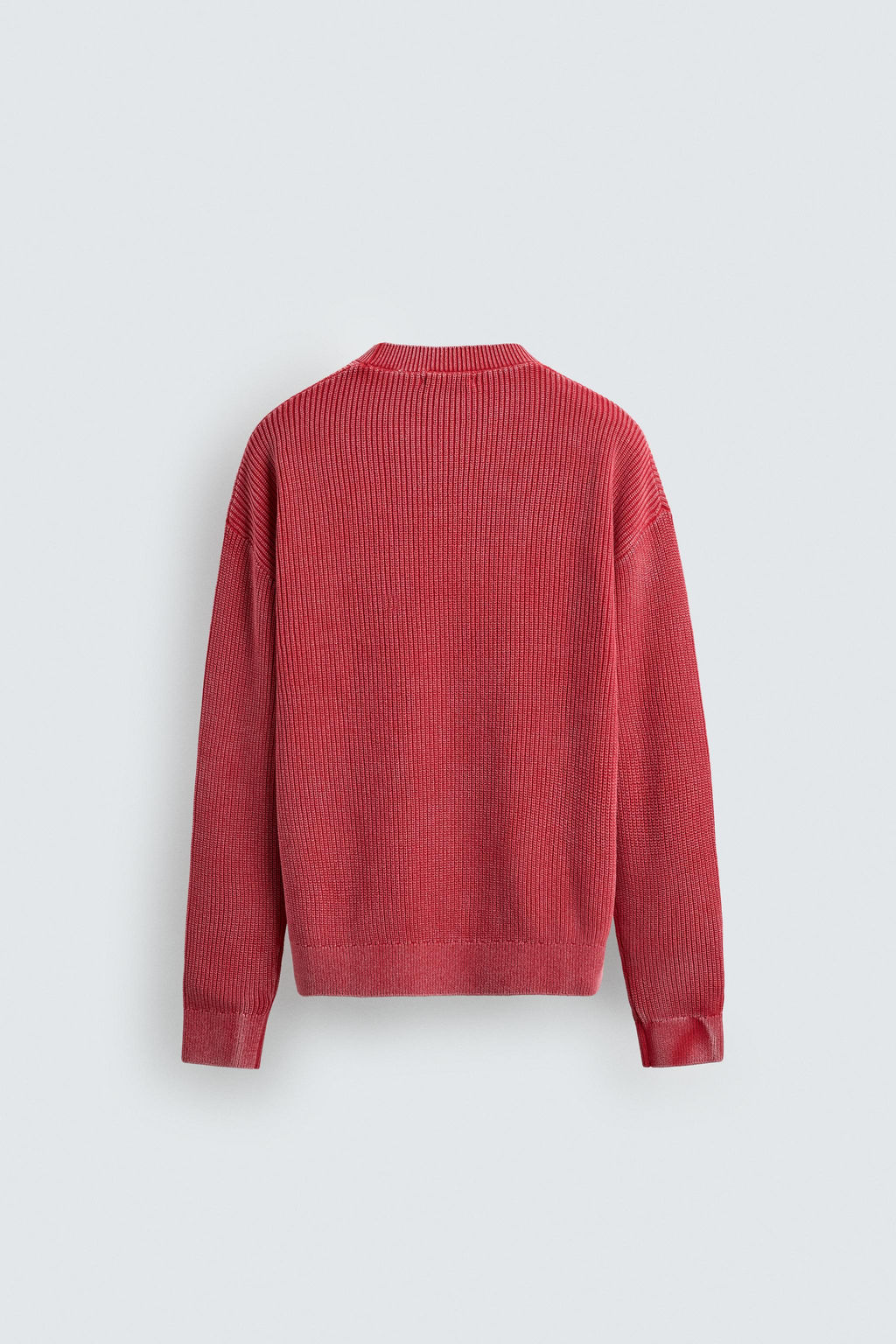 WASHED RIBBED TEXTURE JUMPER - Zara фото 8