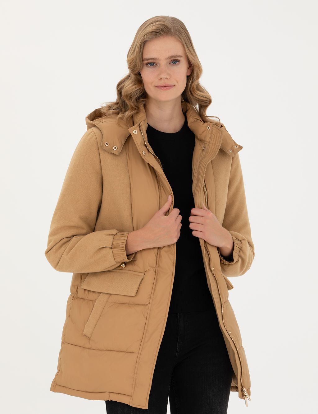 Bej Regular Fit Mont