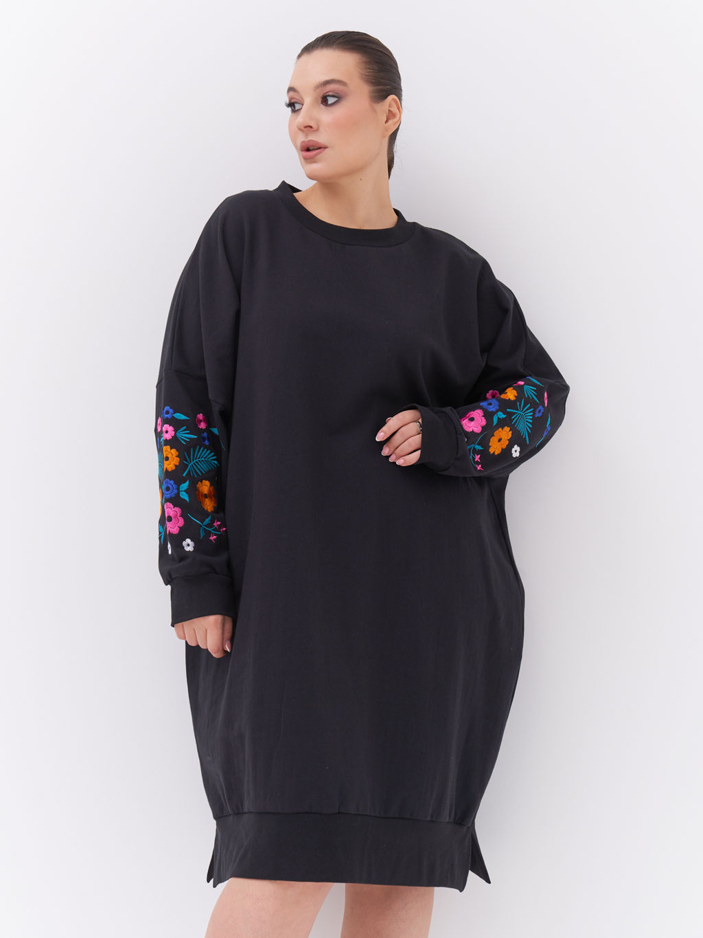 Платье с вышивкой PP13202BLK01 - Артесса фото 2