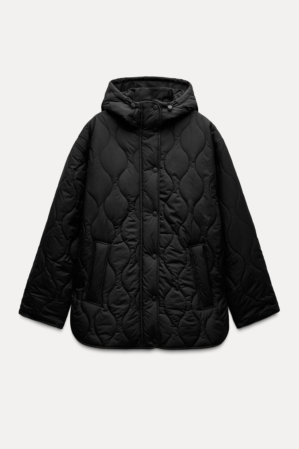 WATER-REPELLENT QUILTED JACKET - Zara фото 6