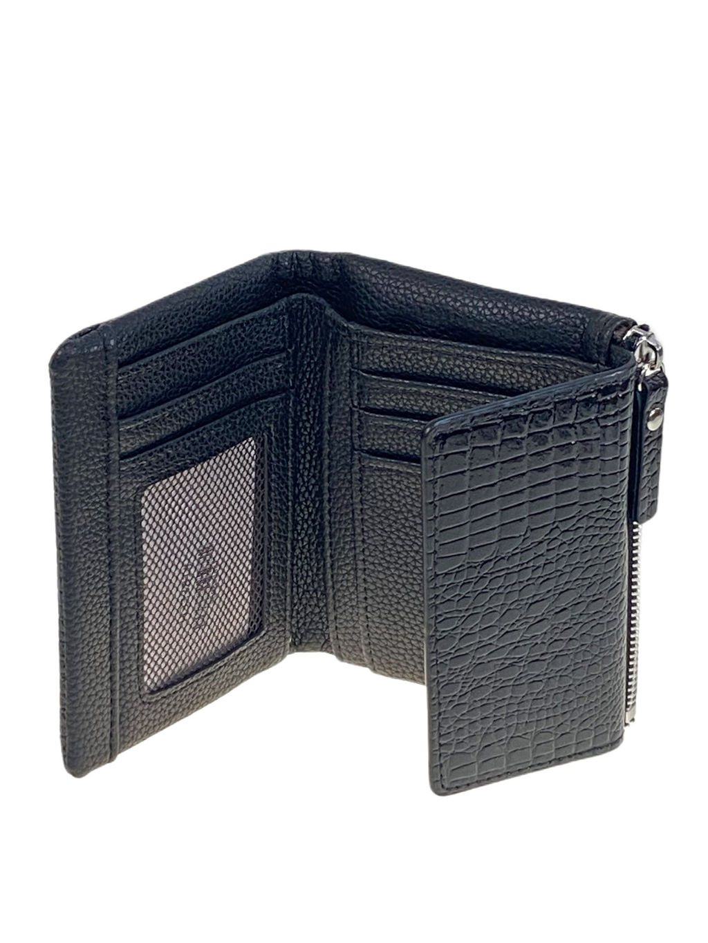 Женское портмоне из искусственной кожи, цвет черный - Greta фото 2