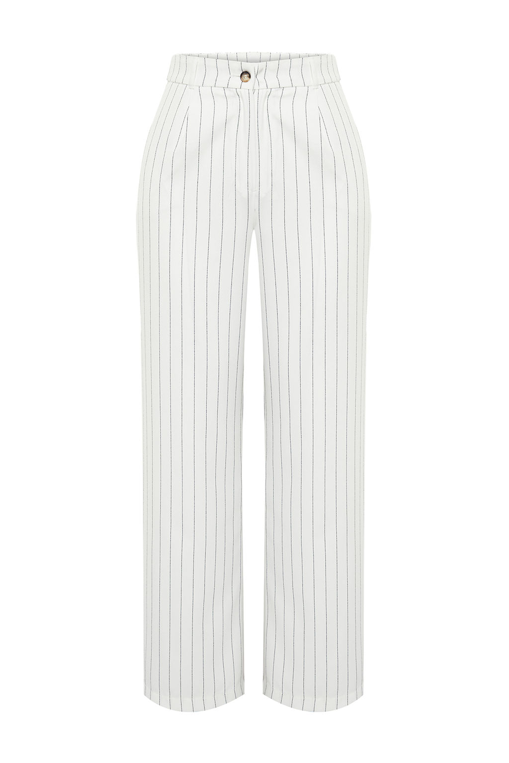 TRENDYOLMILLA Tas Wide Leg/Genis Paca Dokuma Cizgili Pantolon TWOSS23PL00109  фото 14