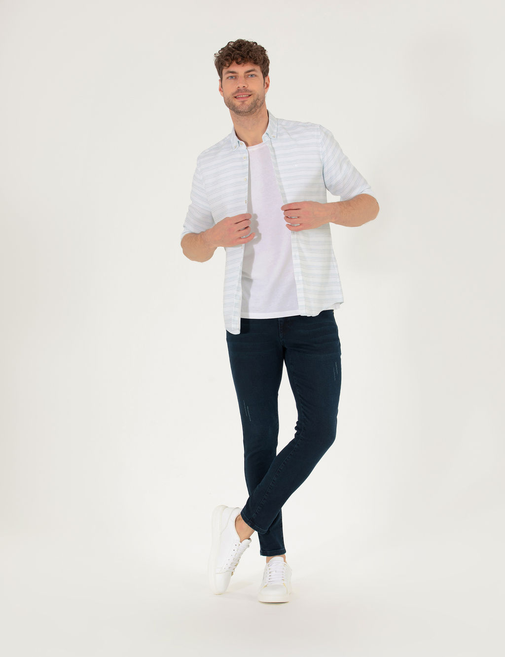 Z_mr_t Slim Fit Uzun Kollu G_mlek