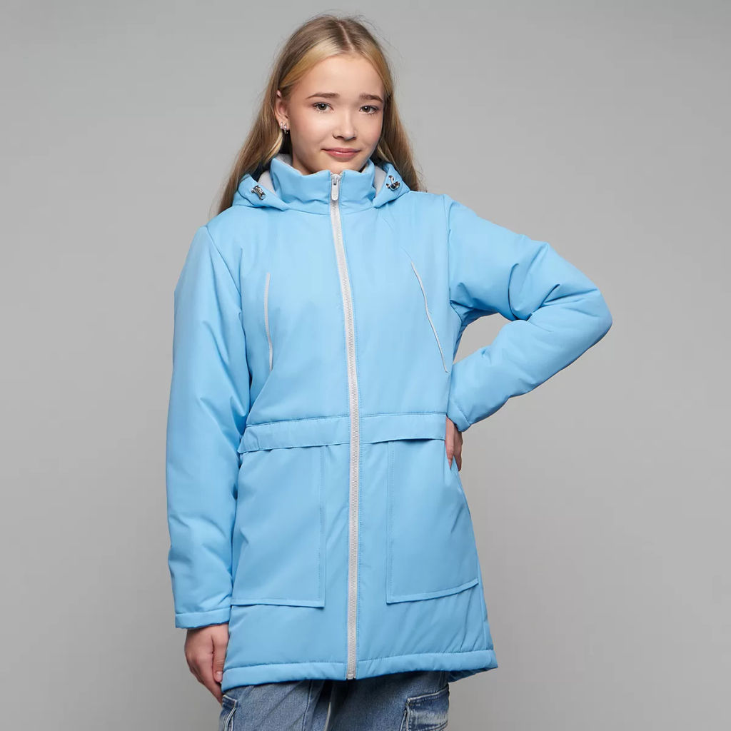 RODOS Куртка для девочки осень/весна М-301 Бирюза  фото 90