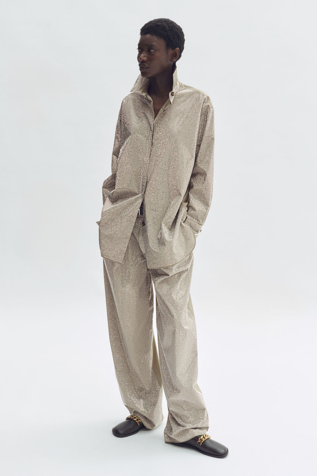 Camisa oversize con detalles decorativos - H&m фото 2