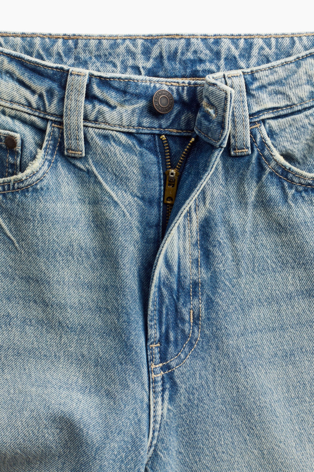 Wide Ultra High Jeans - H&m фото 7