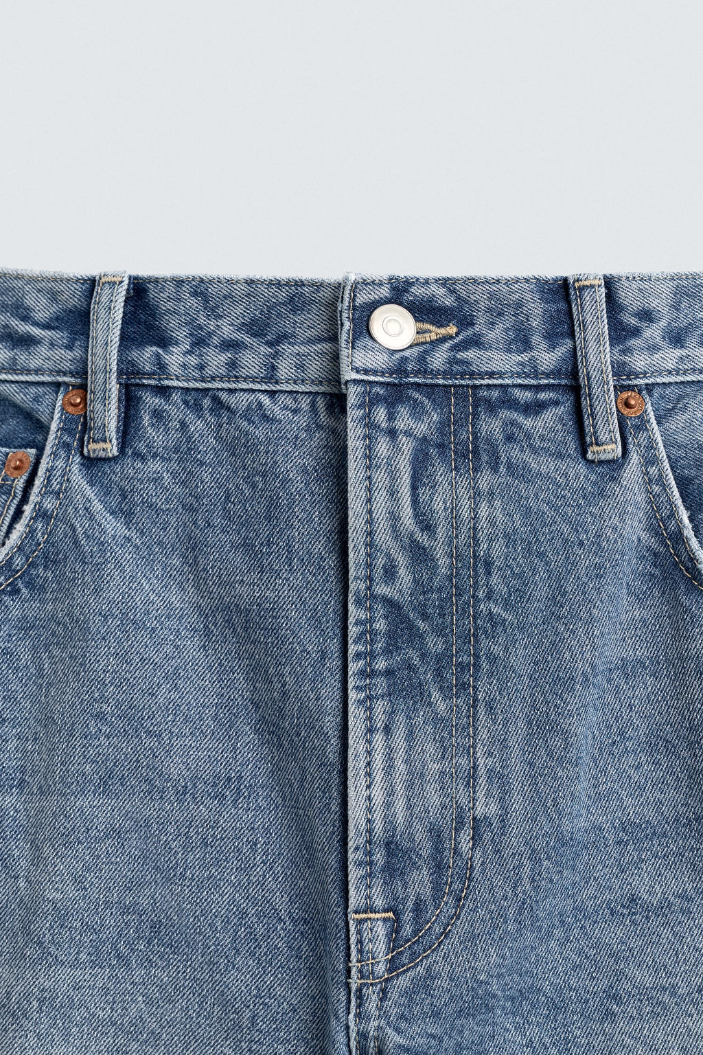 JEANS BOOTCUT FIT / Azul claro - Zara фото 10