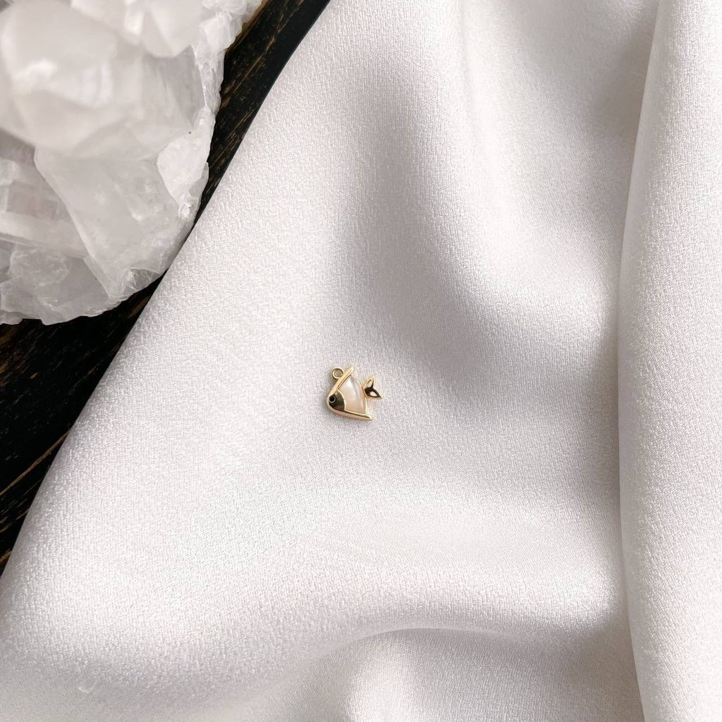 Подвеска перламутровая "Рыбка" (1 шт)