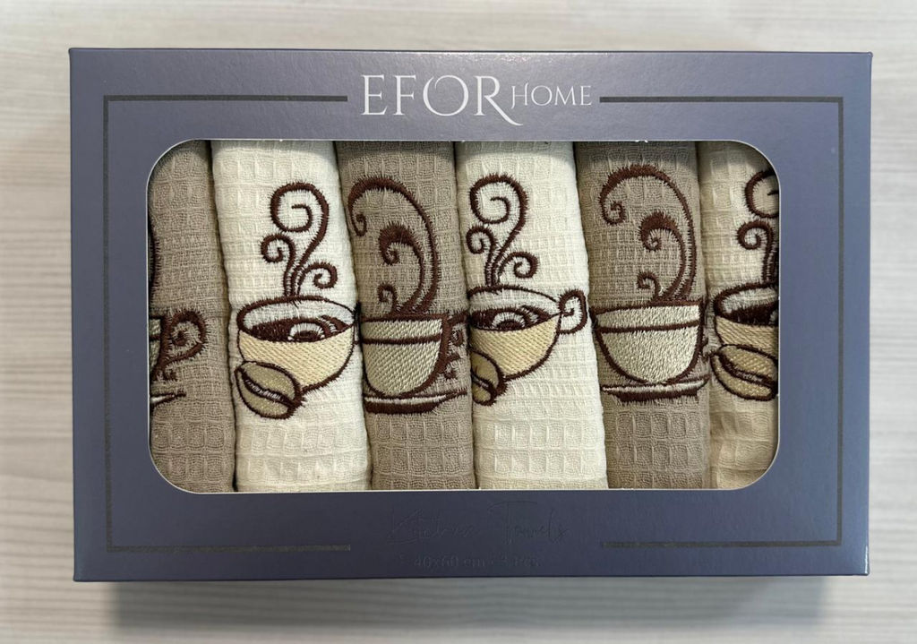 Набор салфеток EFOR из (6шт) KAHVE (40*60)