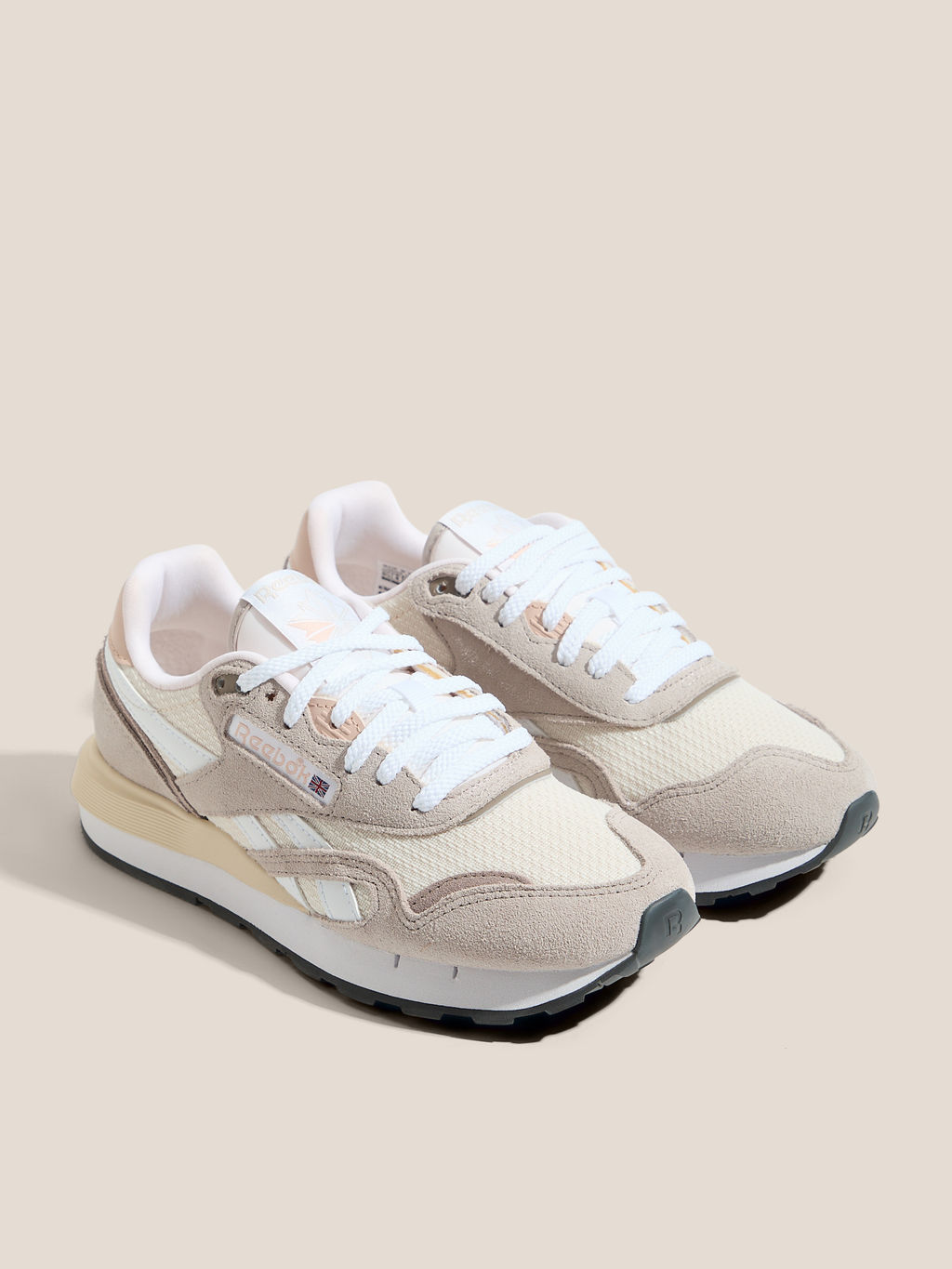 Женские кроссовки REEBOK CLASSIC NYLON 89 Артикул 4494607, молочно-белый