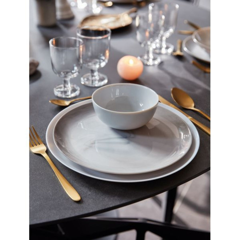 DIWALI MARBLE Тарелка десертная 19см арт.P9834