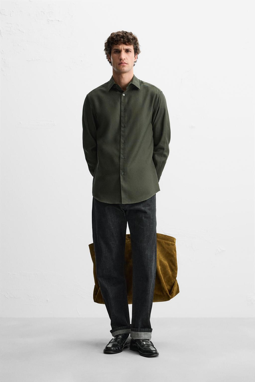 TEXTURED SHIRT - Zara фото 31