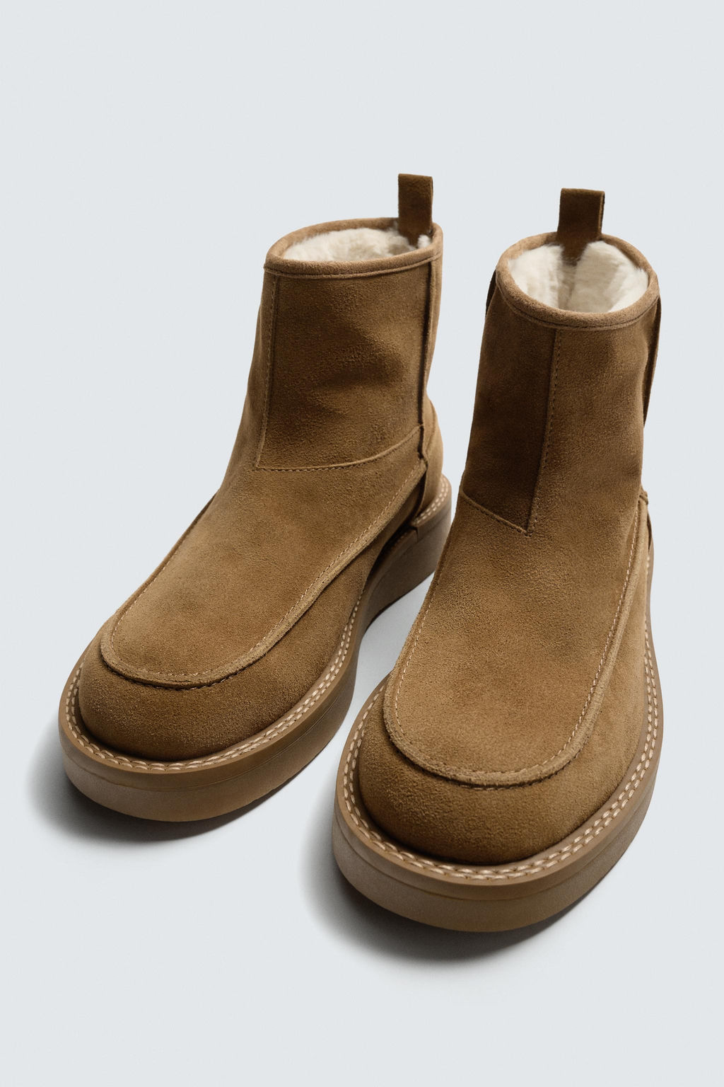 LEATHER BOOTS - Zara фото 2