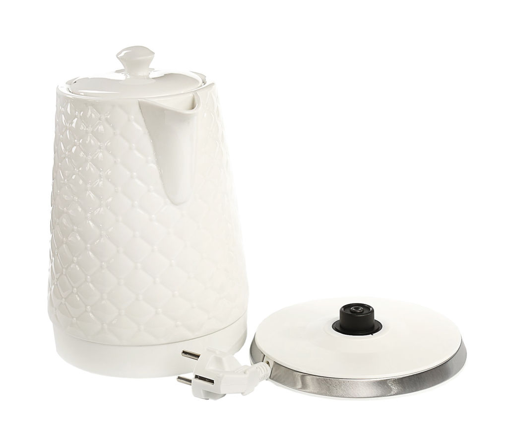 Чайник эл. 1,8 л керам., диск, Kelli, арт. 1340-KL - Полимербыт фото 2