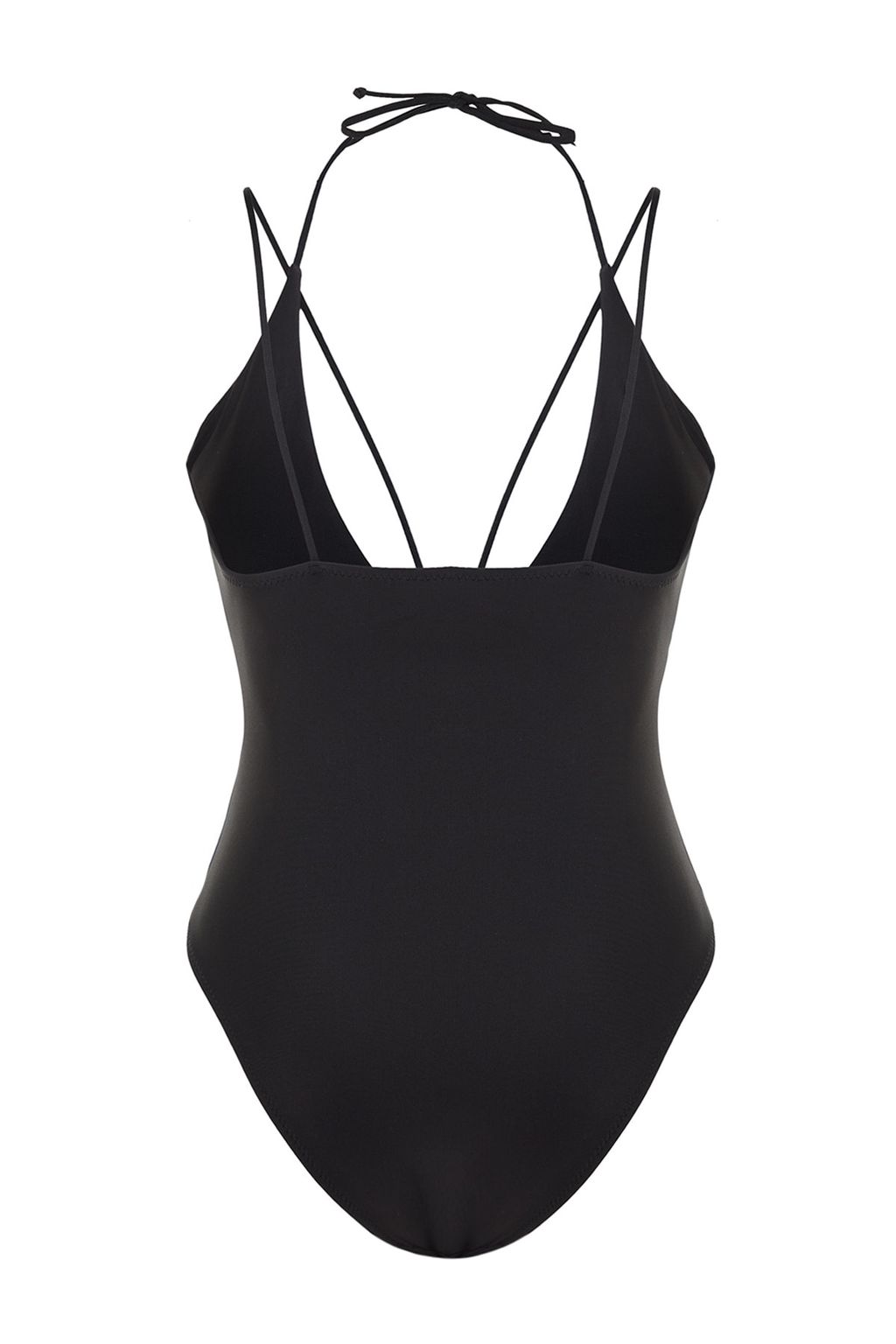 Siyah V Yaka Biyeli Normal Paca Mayo TBESS23MA00326