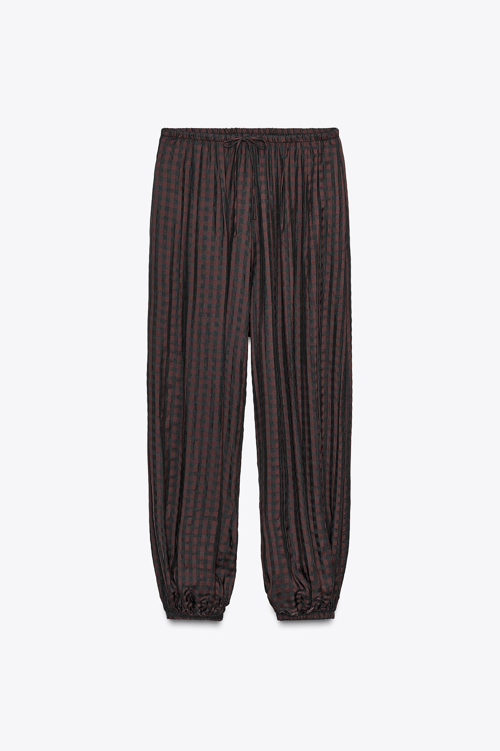 GINGHAM BLOOMER TROUSERS ZW COLLECTION