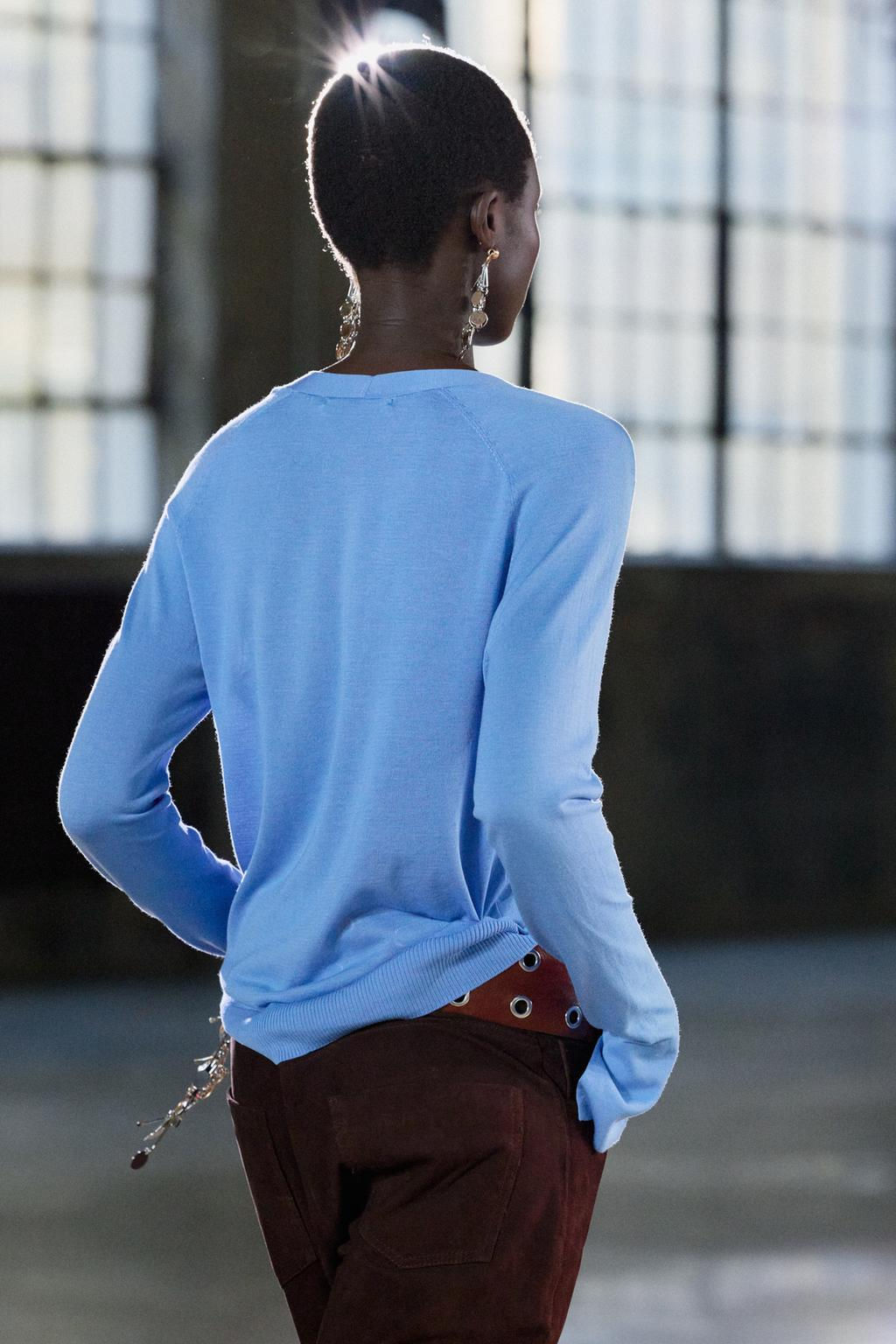 FINE KNIT CARDIGAN - Zara фото 4