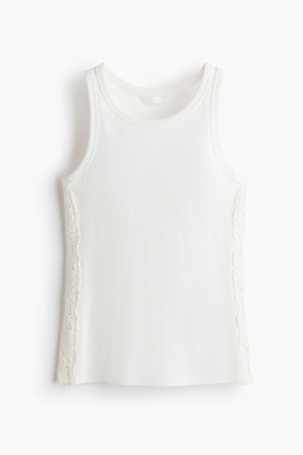 Top de canal? con inserci?n de encaje - H&m фото 2