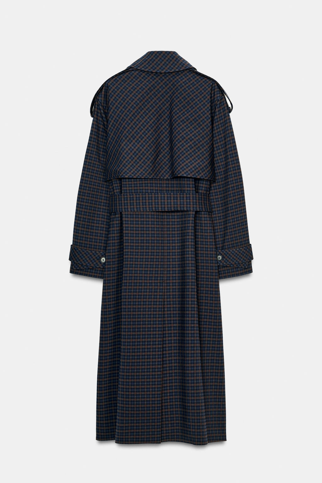 CHECK TRENCH COAT ZW COLLECTION LIMITED EDITION - Zara фото 11