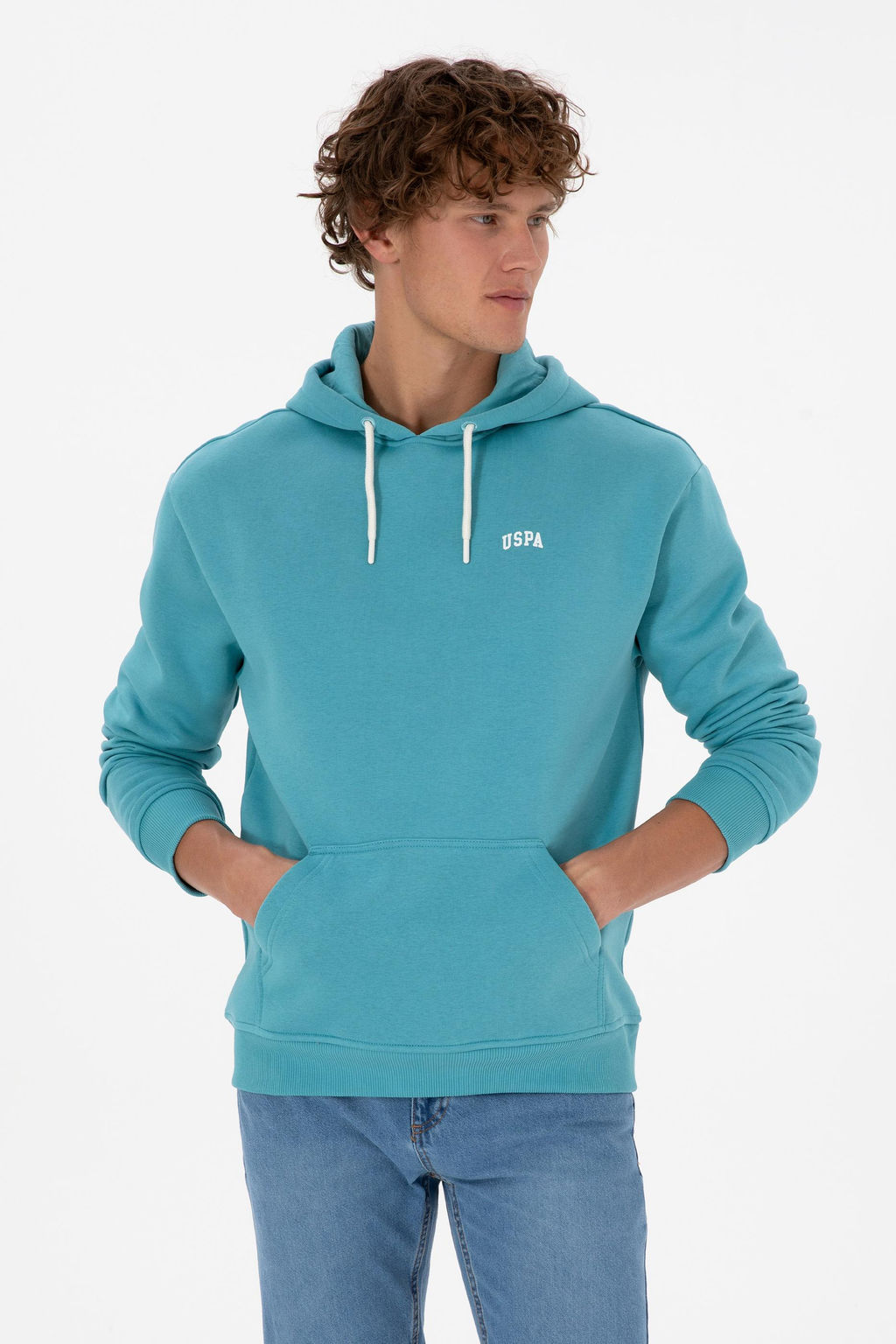 Erkek Mint Basic Sweatshirt Sepette S_rpriz _ndirim - U.s. polo assn фото 3
