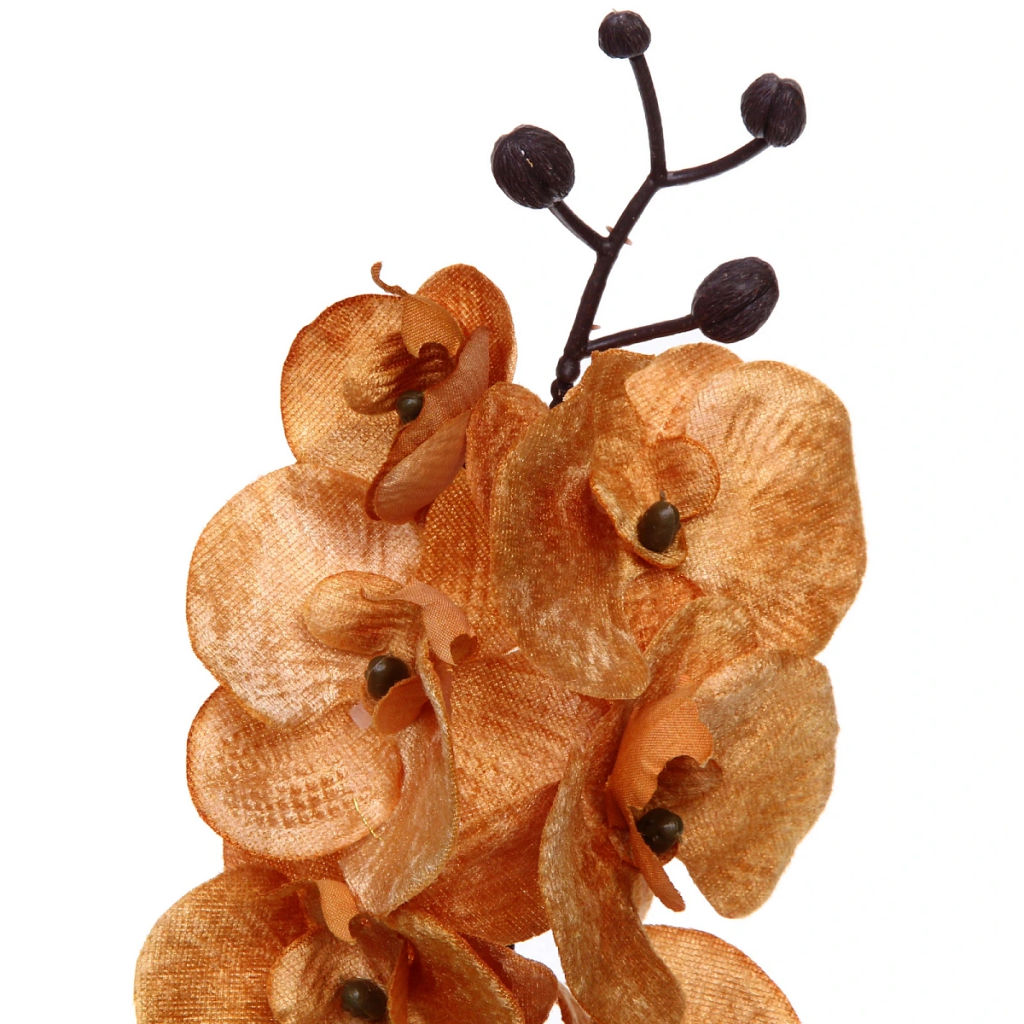 Искусственные цветы "FLOWERS MAGIC" 70см Орхидея золотая