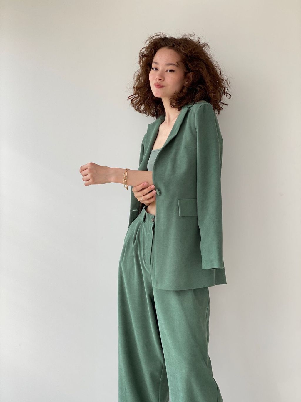 Жакет удлинённый с английским воротником - Martichelli фото 51