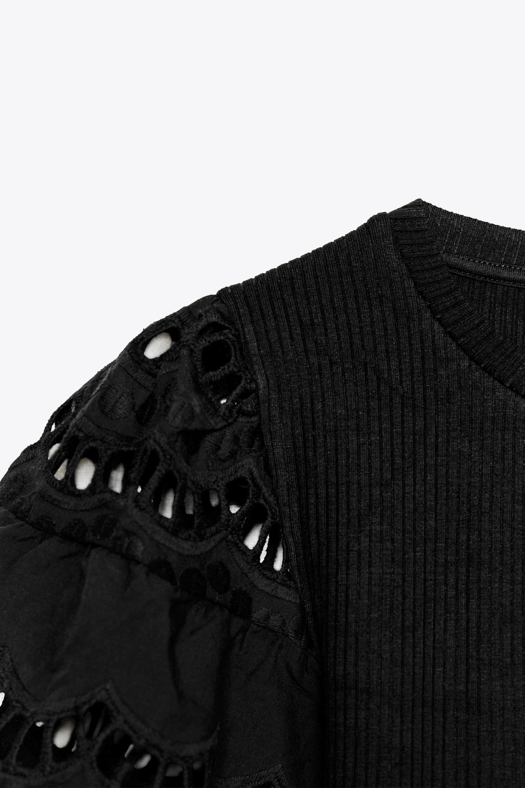 TANK TOP WITH SLEEVE EMBROIDERY - Zara фото 24