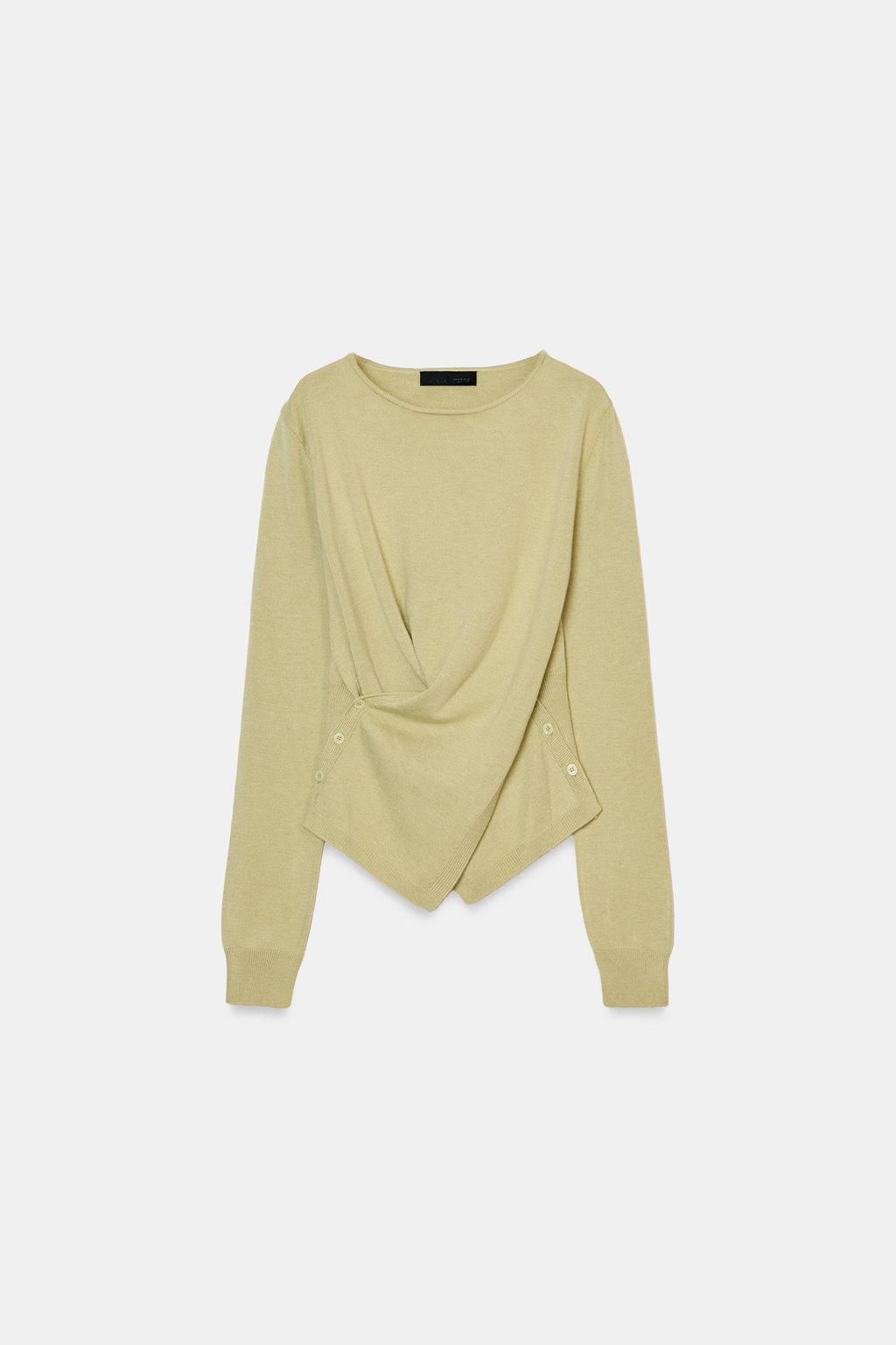 DRAPED KNIT JUMPER - Zara фото 7