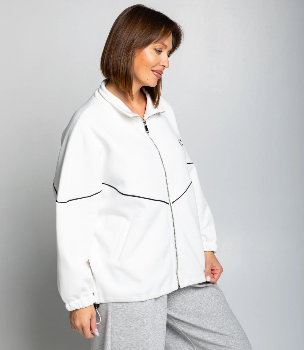 Толстовка #КТ607 (6), белый - Dommod фото 2