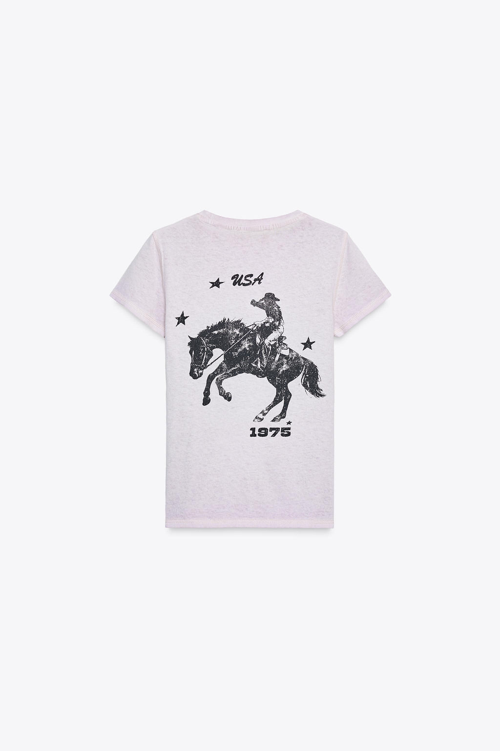 WASHED-EFFECT T-SHIRT - Zara фото 18