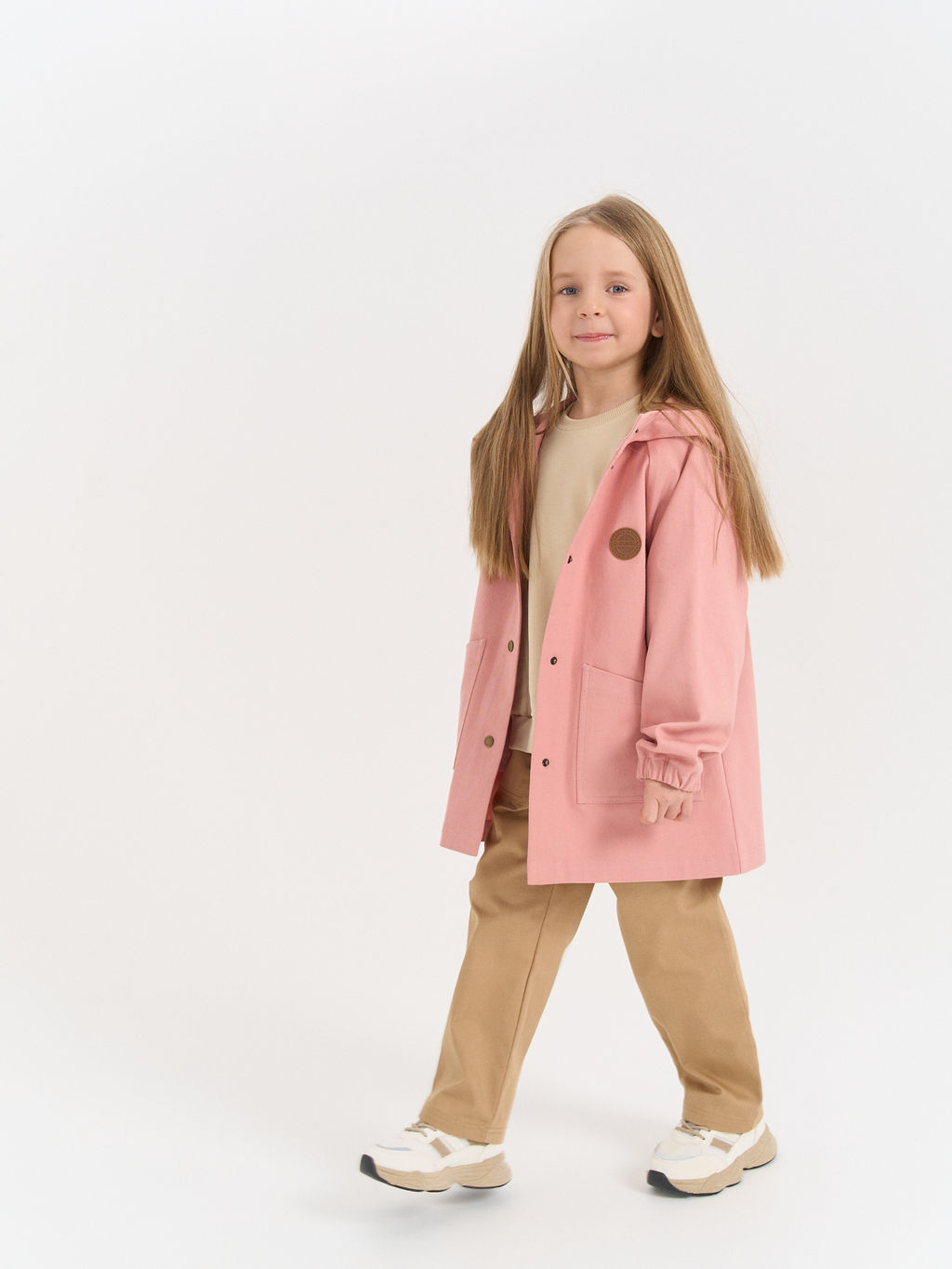 Ветровка хлопковая Пудра - Bungly фото 13