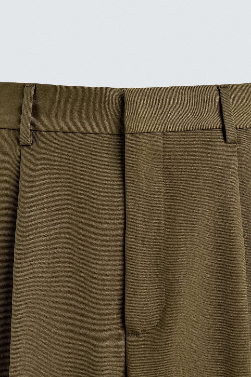 LIMITED EDITION SUIT TROUSERS WITH PLEATS - Zara фото 9