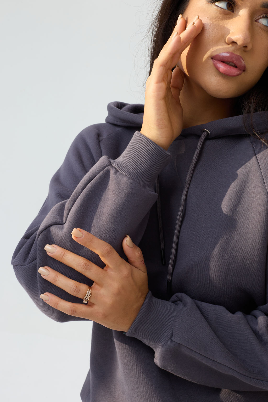 Костюм женский из Футера с начесом Графит Рост 160-175 см - Амавес-текстиль фото 16