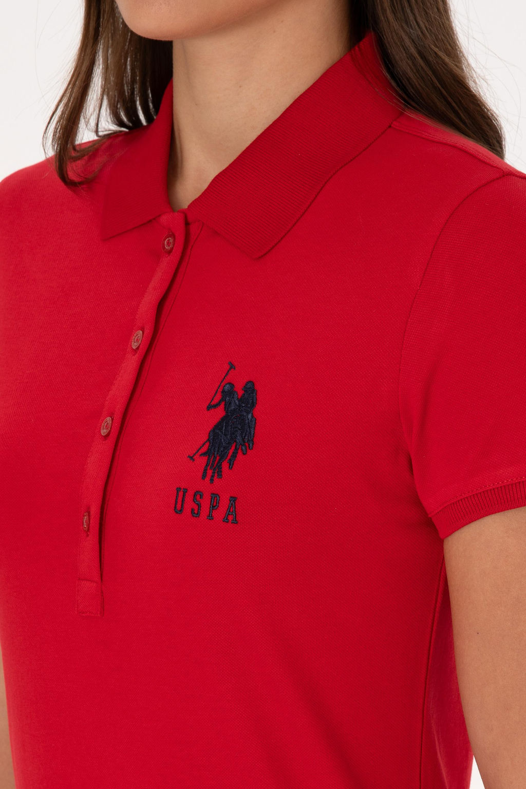 Kad_n K_rm_z_ _rme Elbise - U.s. polo assn фото 6