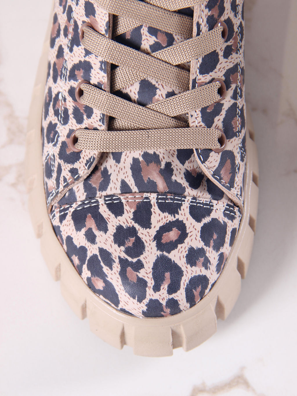 Ботинки 217.91505be.Бежевый леопард/мех