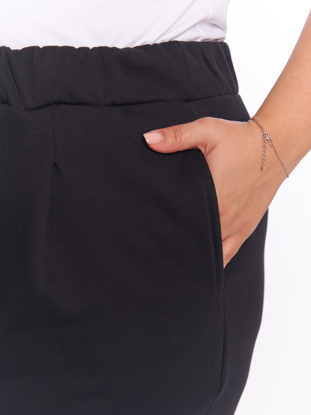 Брюки с начесом BB04661BLK01 - Артесса фото 4