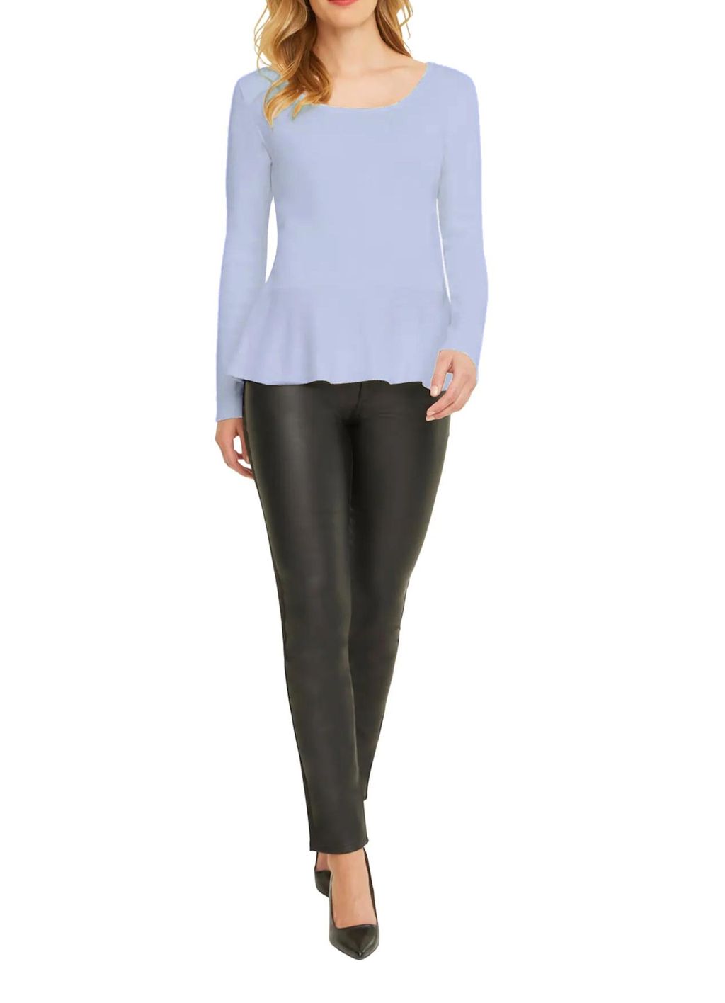 Пуловер, голубой - Ashley brooke фото 4