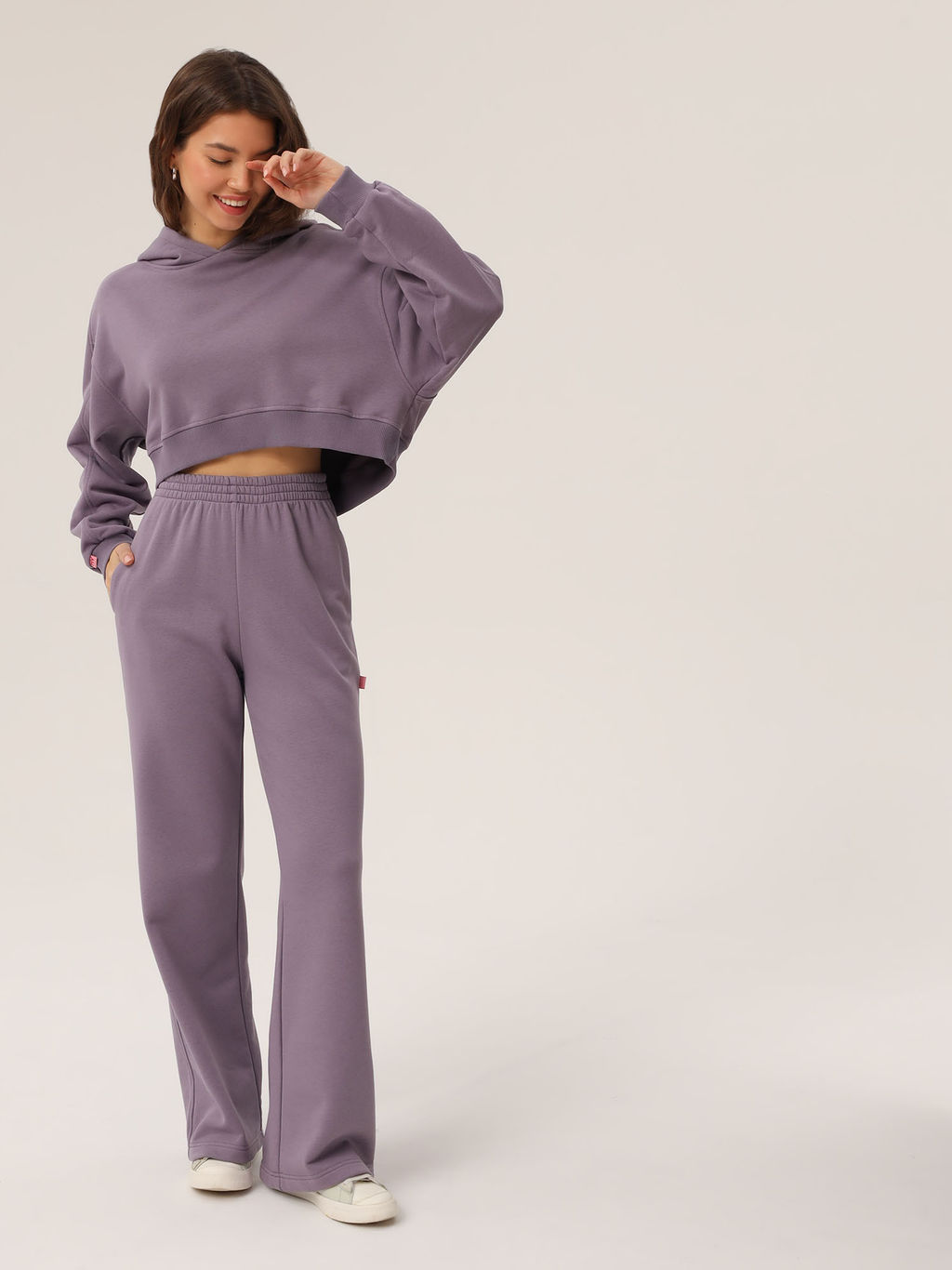 MY Брюки женские свободные с карманами Б302  фото 17