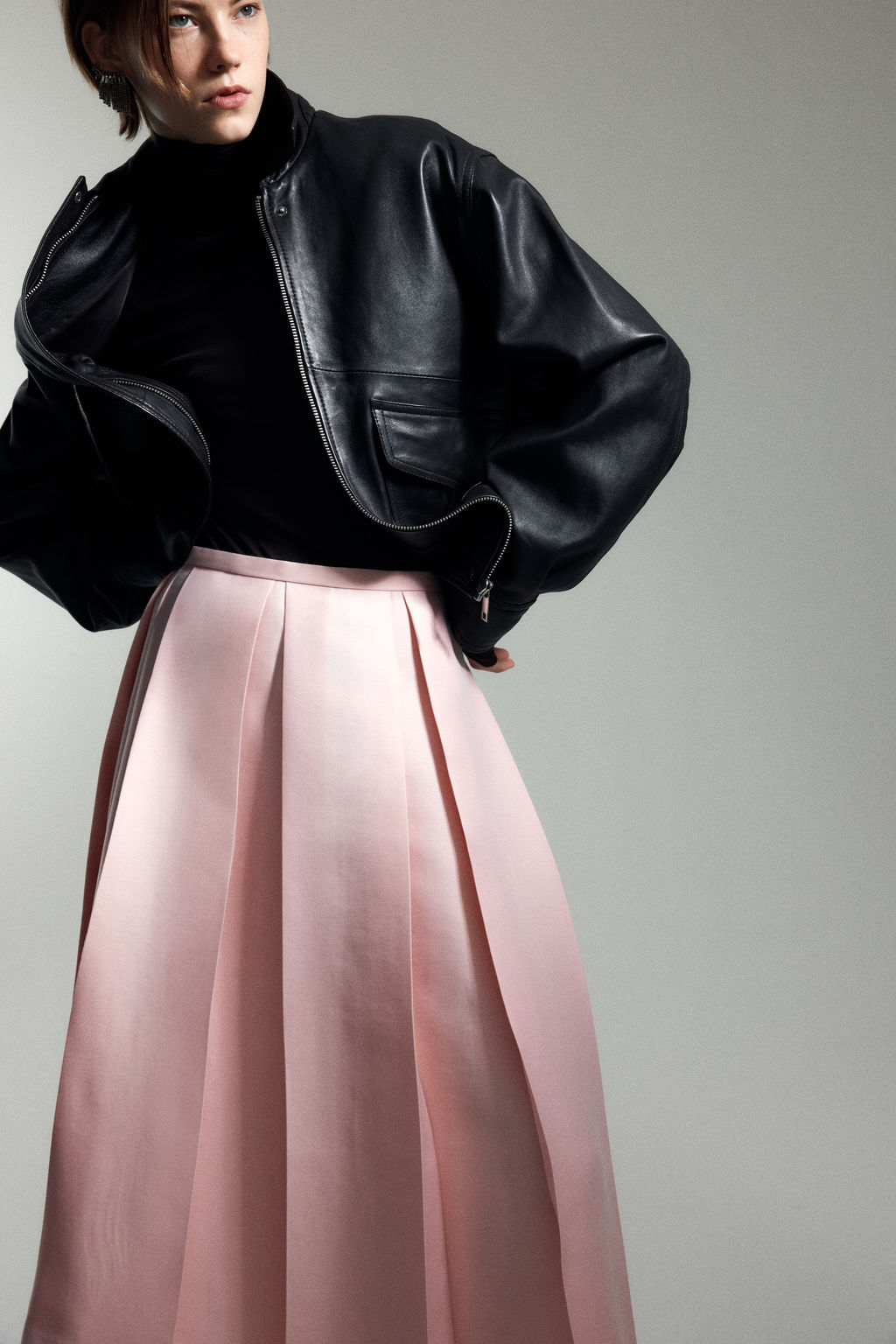 Falda midi tableada - H&m фото 3