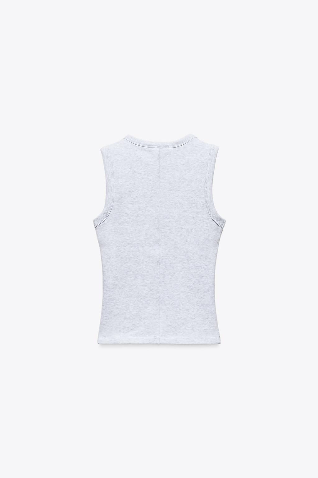 RIBBED TOP - Zara фото 24