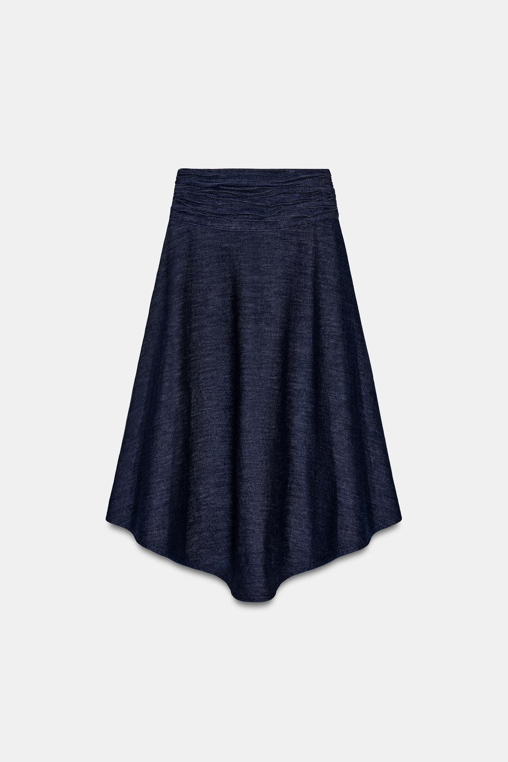 FALDA Z1975 MIDI ASIM?TRICA / Azul - Zara фото 7