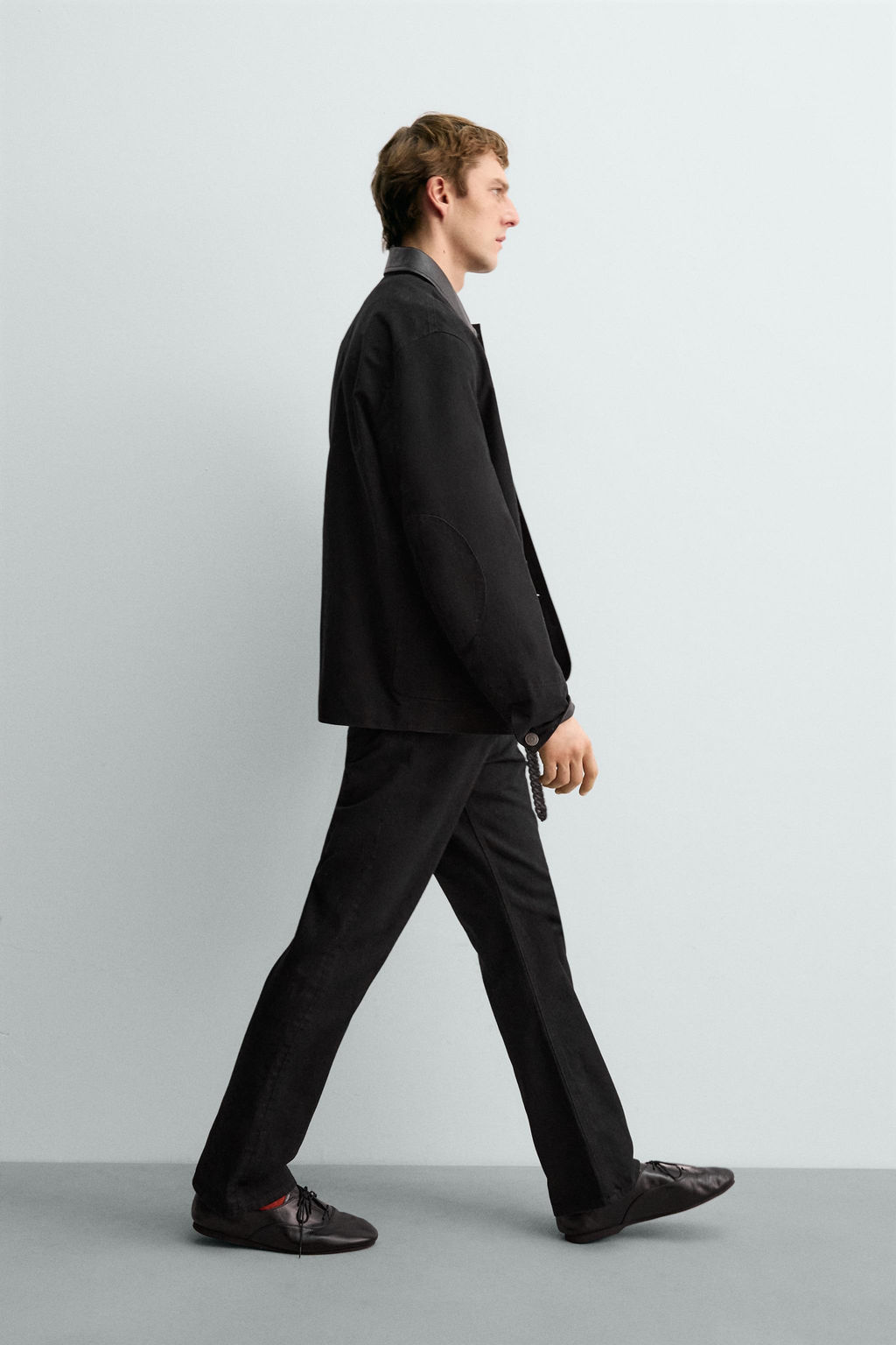 JEANS STRAIGHT FIT BOOTCUT AARON LEVINE X ZARA / Carb?n фото 6