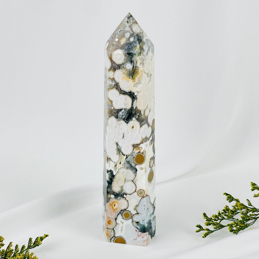 Кристалл из Агата океанического - Радуга самоцветов фото 3